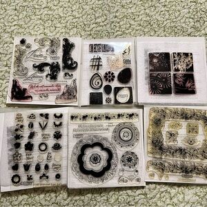 Close to My Heart Stamps set of 6